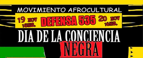 DÍA DE LA CONCIENCIA NEGRA