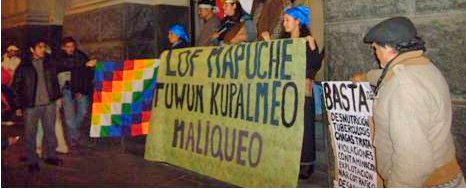 MAPUCHE OCUPAN DE MANERA PACÍFICA EL INAI