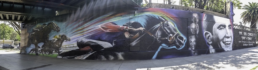 MURAL DEL TANGO DE ALFREDO SEGATORI