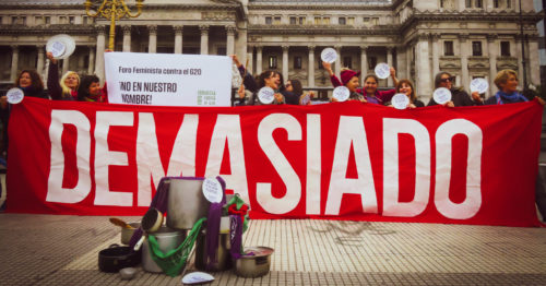 G20. CIUDAD VEDADA Y RESISTENCIA FEMINISTA