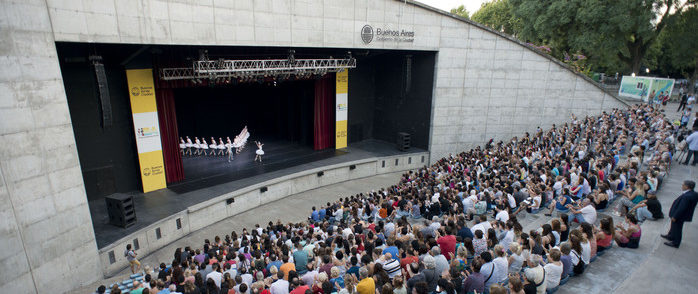 EL BALLET DEL COLÓN EN PARQUE CENTENARIO