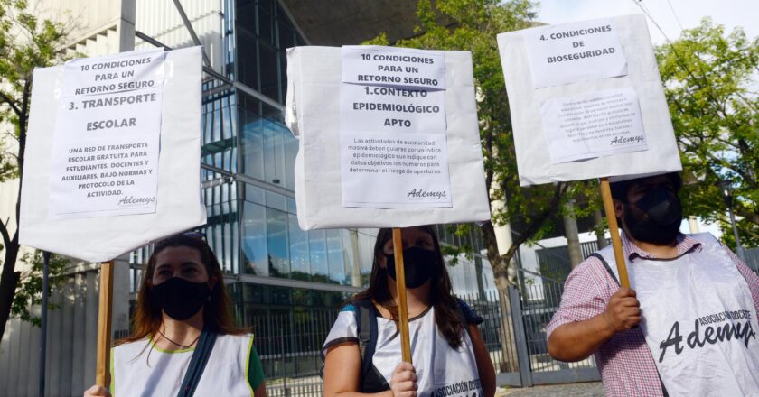 PARO Y PROTESTA DOCENTE EN LA CABA