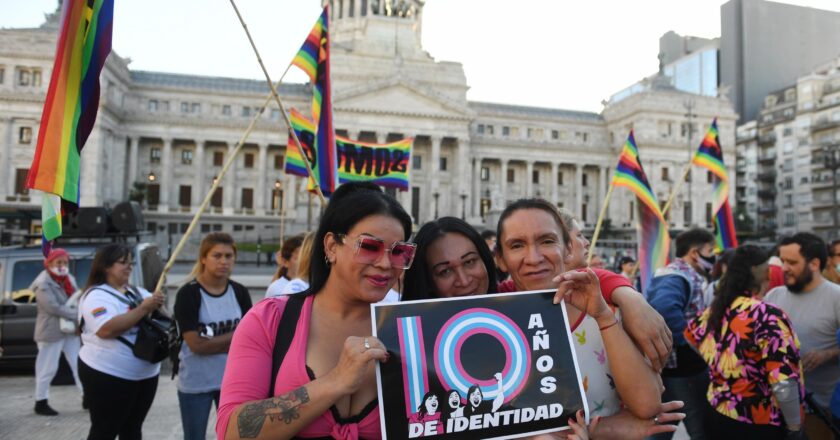 10 ANIVERSARIO DE LA LEY DE IDENTIDAD DE GÉNERO: MARCHA Y FESTEJOS