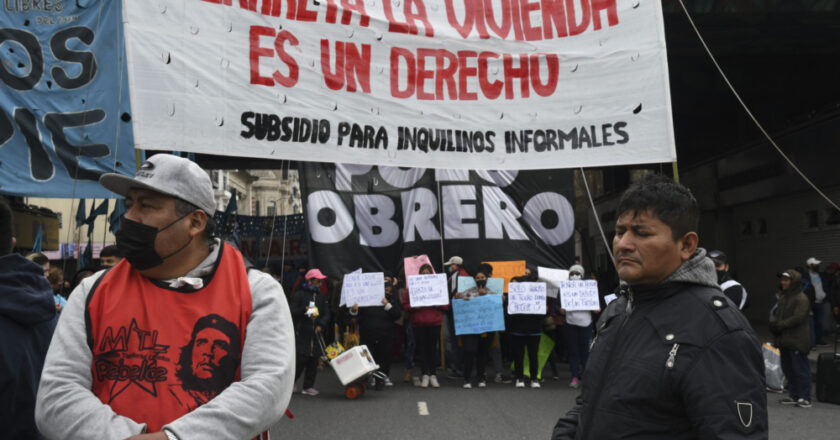 ORGANIZACIONES SOCIALES EXIGEN A RODRIGUEZ LARRETA POLITICAS DE VIVIENDA SOCIAL