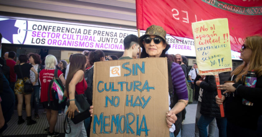 UNIDXS POR LA CULTURA, CONTRA EL DNU Y LA LEY ÓMNIBUS DE MILEI