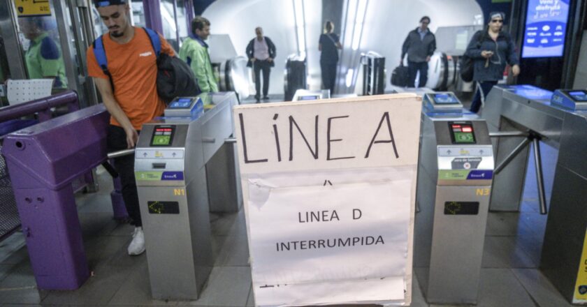 SUBTE.  NUEVA MEDIDA DE FUERZA POR LA SALUD DE USUARIOS Y TRABAJADORES