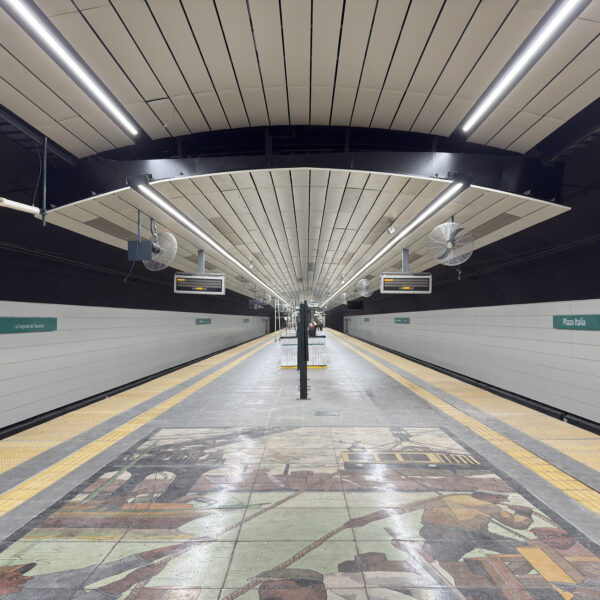 REABRÍO LA ESTACIÓN PLAZA ITALIA